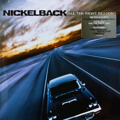 VINILO NICKELBACK All the Right Reasons1