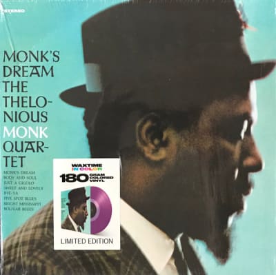 VINILO MONK,THELONIOUS QUARTET / MONK'S DREAM (180G/CLEAR PURPLE VINYL)1