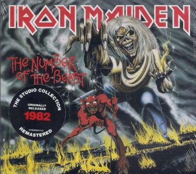 CD IRON MAIDEN Number of the Beast
