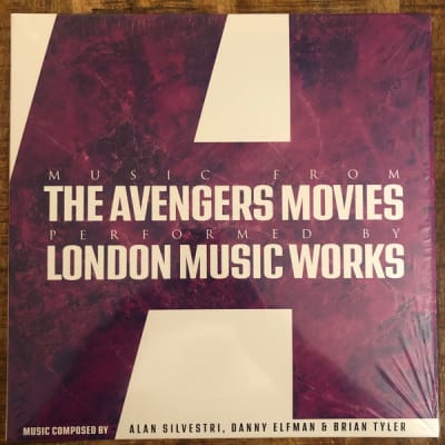 VINILO LONDON MUSIC WORKS / MUSIC FROM THE AVENGERS MOVIES (COLORED VINYL)1