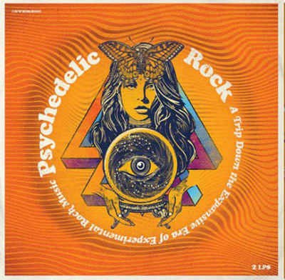 VINILO PSYCHEDELIC ROCK - (COLOR ORANGE/BLUE) 2LP1