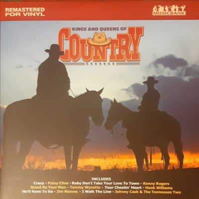VINILO KINGS AND QUEENS OF COUNTRY MUSIC LP1