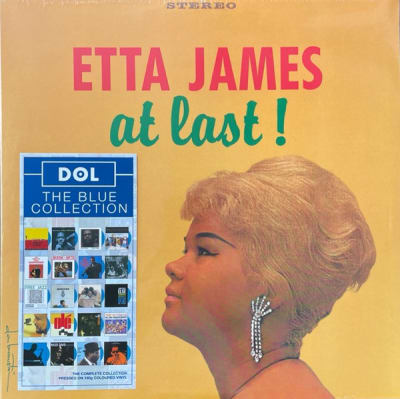 VINILO JAMES,ETTA AT LAST! (ORANGE VINYL)