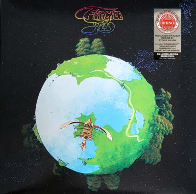 VINILO YES FRAGILE  (Steven Wilson Remix Colored Vinyl, Green, Brick & Mortar Exclusive)1