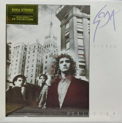 VINILO SODA STEREO - DOBLE VIDA  (TRANSPARENTE) LP