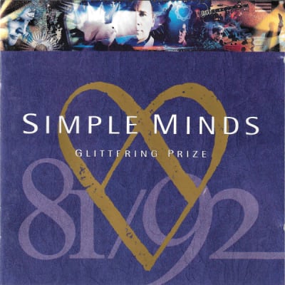 CD SIMPLE MINDS / GLITTERING PRIZE1