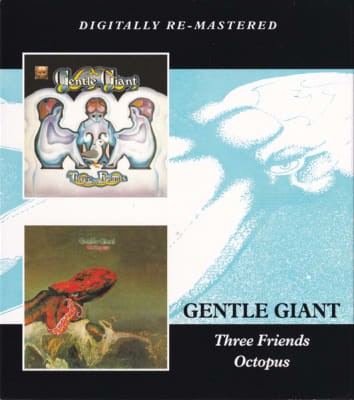 CD GENTLE GIANT Three Friends / Octopus 2CD