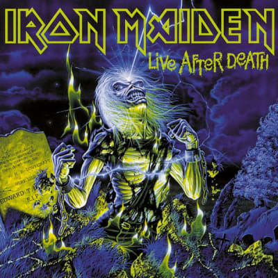 CD IRON MAIDEN LIVE AFTER DEATH 2CD1