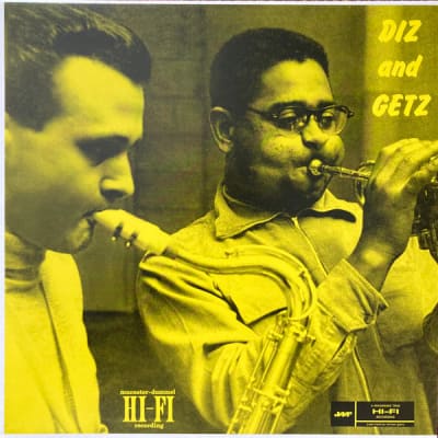 VINILO GILLESPIE/GETZ  DIZ AND GETZ LP1