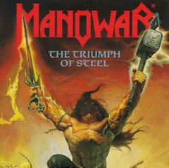 CD MANOWAR TRIUMPH OF STEEL