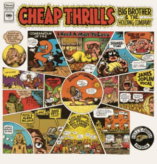 VINILO JOPLIN,JANIS/BIG BROTHER & HOLDING COMPANY CHEAP THRILLS
