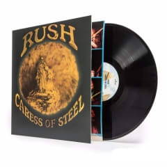 VINILO RUSH CARESS OF STEEL (180G/DL CARD)