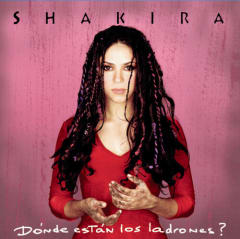 VINILO SHAKIRA  DONDE ESTAN LOS LADRONES