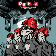 VINILO DEVO / 50 YEARS OF DE-EVOLUTION 1973-2023 (2LP/RED & BLUE VINYL)