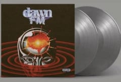 VINILO WEEKND DAWN FM 2LP Translucent Silver Colored Alternate Cover Artwork