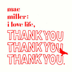 VINILO MILLER,MAC / I LOVE LIFE, THANK YOU (CLEAR VINYL)