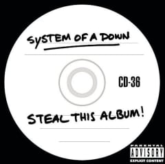 CD SYSTEM OF A DOWN STEAL THIS ALBUM
