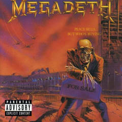 CD MEGADETH PEACE SELLS... BUT WHO'S BUYING