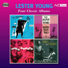 CD YOUNG,LESTER / LESTER YOUNG WITH OSCAR PETERSON TRIO / LESTER YOUNG BUDDY RICH TRIO / PRES & SWEETS 2CD
