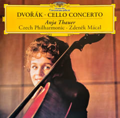 VINILO DVORAK - CELLO CONCERT - ANJA THAUER