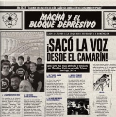 VINILO MACHA Y EL BLOQUE DEPRESIVO	SACO LA VOZ DESDE EL CAMARIN