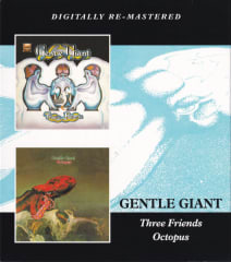 CD GENTLE GIANT Three Friends / Octopus 2CD