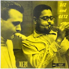 VINILO GILLESPIE/GETZ  DIZ AND GETZ LP