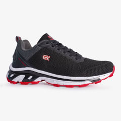 Zapatillas Cr Forward OUTDOOR TREKKING hombre negro rojo