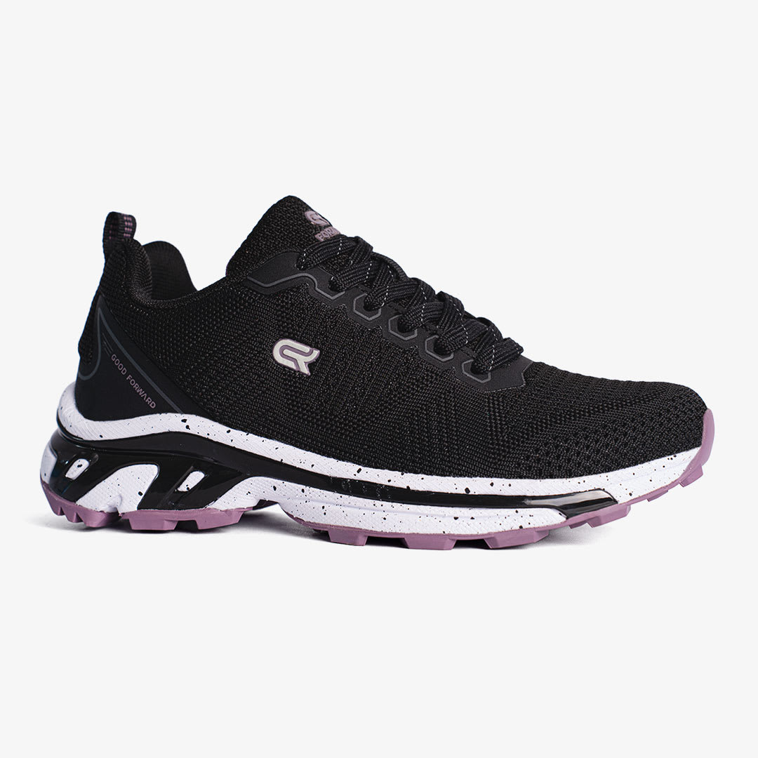 Zapatillas Cr Forward OUTDOOR TREKKING  mujer negro morado1