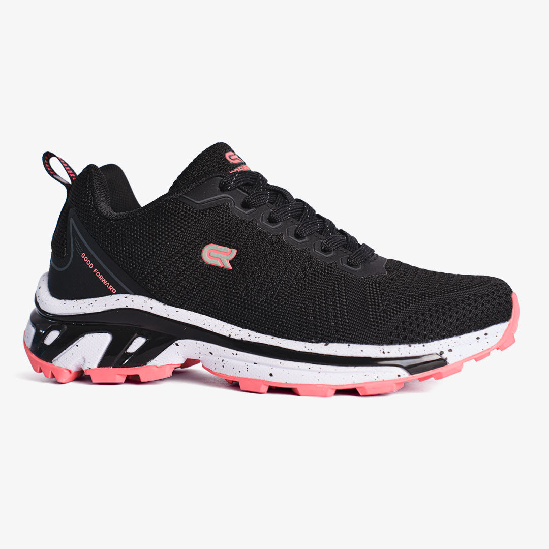 Zapatillas Cr Forward OUTDOOR TREKKING mujer negro coral1