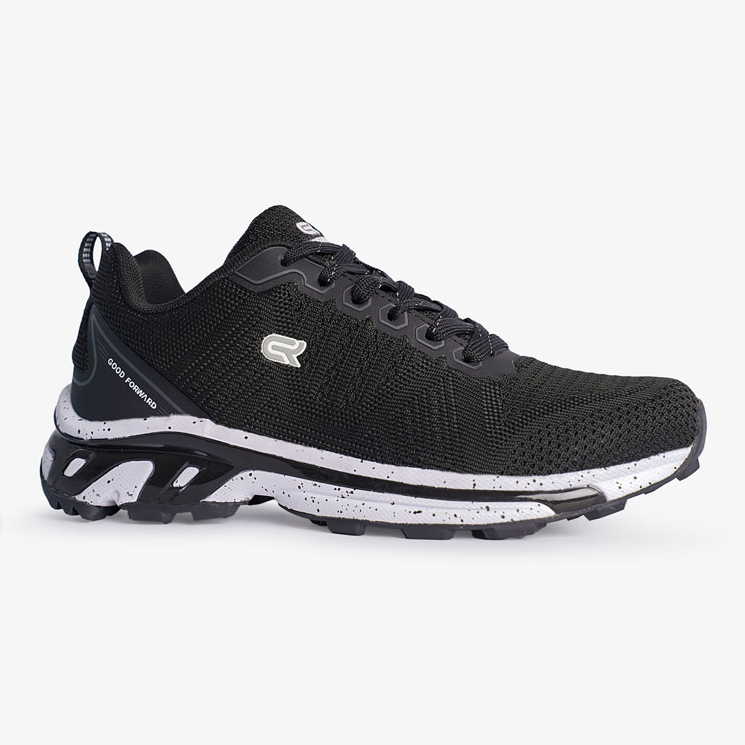 Zapatillas Cr Forward OUTDOOR TREKKING juvenil negro blanco1