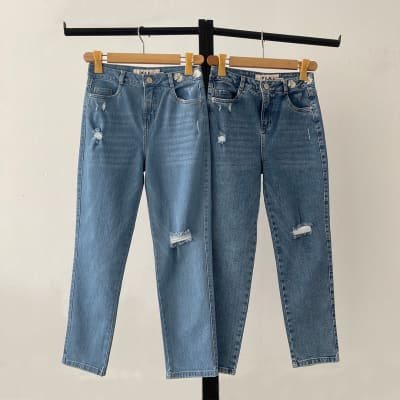 Pantalones Bordados | Pilar Jeans