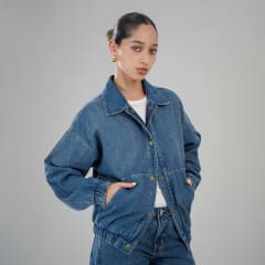 BOMBER OVERSIZED Blanca CI