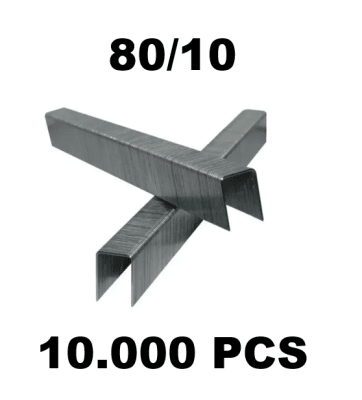 CORCHETES PARA ENGRAPADORA 80-10 MM CAJA DE 10.0002