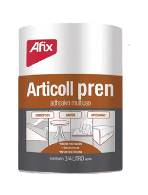 ADHESIVO MULTIUSO AFIX PREN 1/4 GALÓN