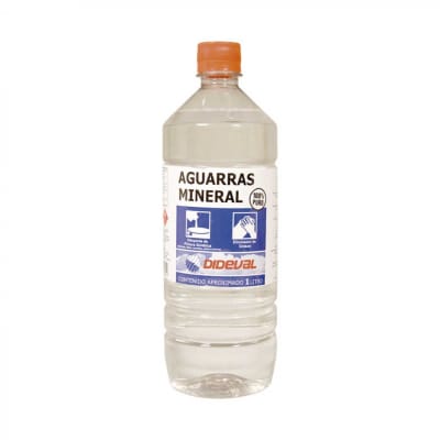 AGUARRAS MINERAL 1 LITRO DIDEVAL