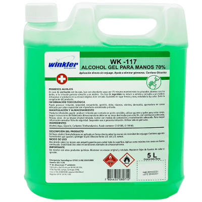 ALCOHOL GEL PARA MANOS WK-117 5 LITROS1
