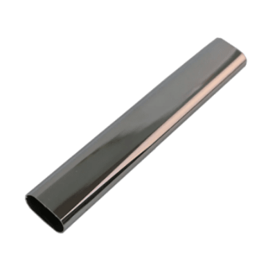 BARRA CLOSET CROMADA 3 METROS OVALADA