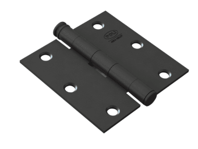 BISAGRA 3x3 x 2.5 MM C/ROD. NEGRO