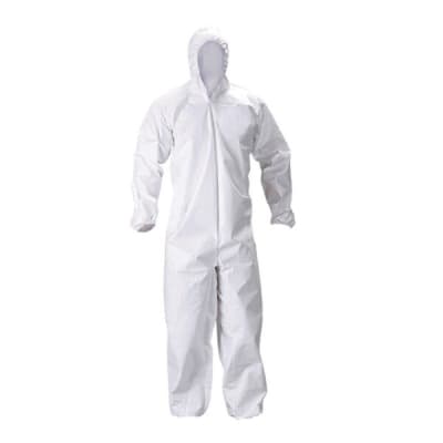 BUZO DESECHABLE BLANCO C/CIERRE