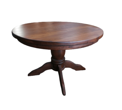 MESA REDONDA PATA PIÑA RAULI