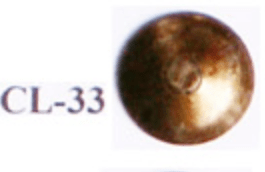 CLAVETÓN 20 MM LISO CAFÉ CL-33 UNIDAD1