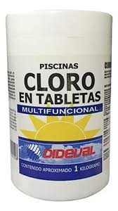 CLORO EN TABLETA MULTIFUNCIONAL  POTE 1 KG1