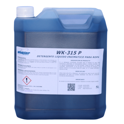 DETERGENTE LIQUIDO ENZIMÁTICO PARA ROPA WK-315 5 LITROS1
