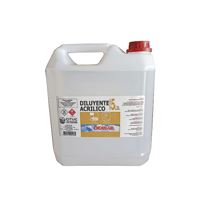 DILUYENTE ACRILICO PXL 500 5 LITROS DIDEVAL