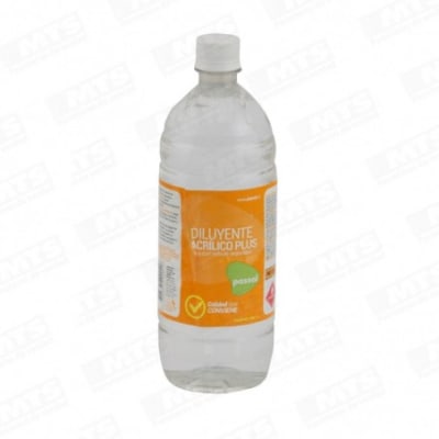 DILUYENTE ACRÍLICO PLUS 1 LITRO PASSOL1