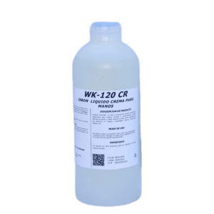 JABÓN LÍQUIDO CREMA PARA MANOS WK-120CR 1 LITRO1