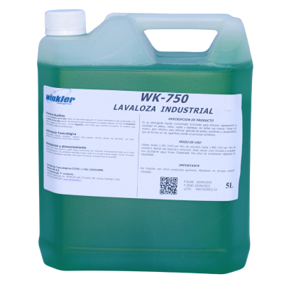 LAVALOZA INDUSTRIAL CONCENTRADO WK-750 5 LITROS 1