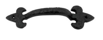 MANILLA FLOR LYS 197 MM NEGRO