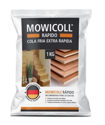 COLA FRÍA MOWICOLL RÁPIDO BOLSA 1 KG.